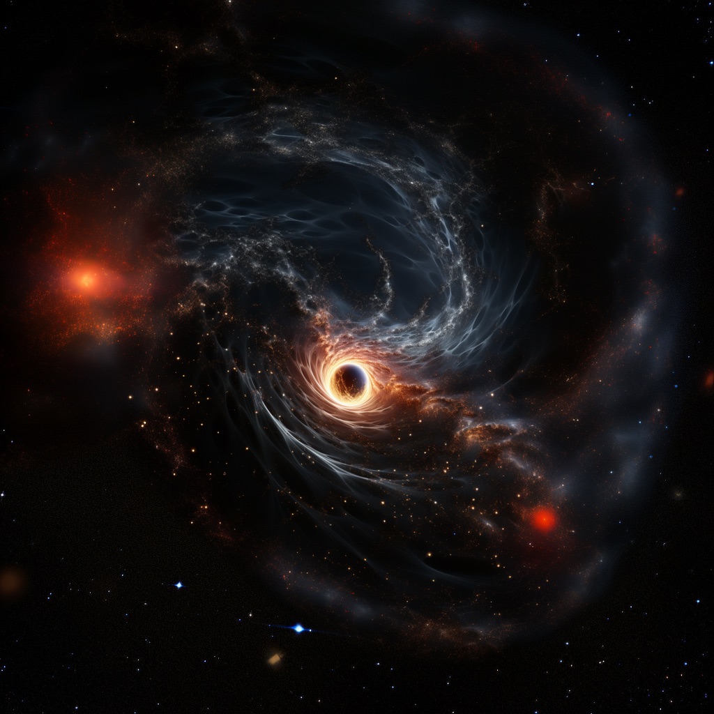 Sx3ch0_a_black_hole_switches_on_._a_star_in_the_foreground_with_367d50ba-a802-47ff-9140-a497a4543caf